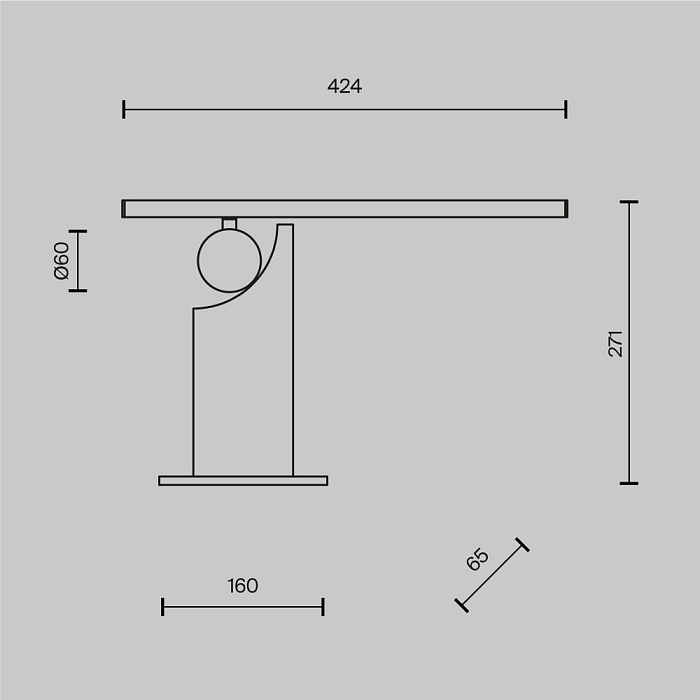 Maytoni MOD467TL-L9BS3K